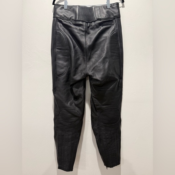 Fieldsheer - Men's Black Leather Motorcycle Pants - Picture 2 of 6